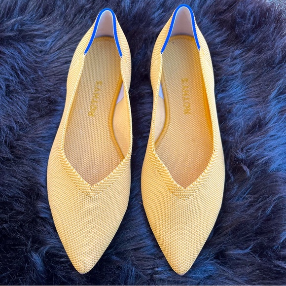 **SOLD** Rothy’s Marigold Pointed Toe Flats - Picture 2 of 15
